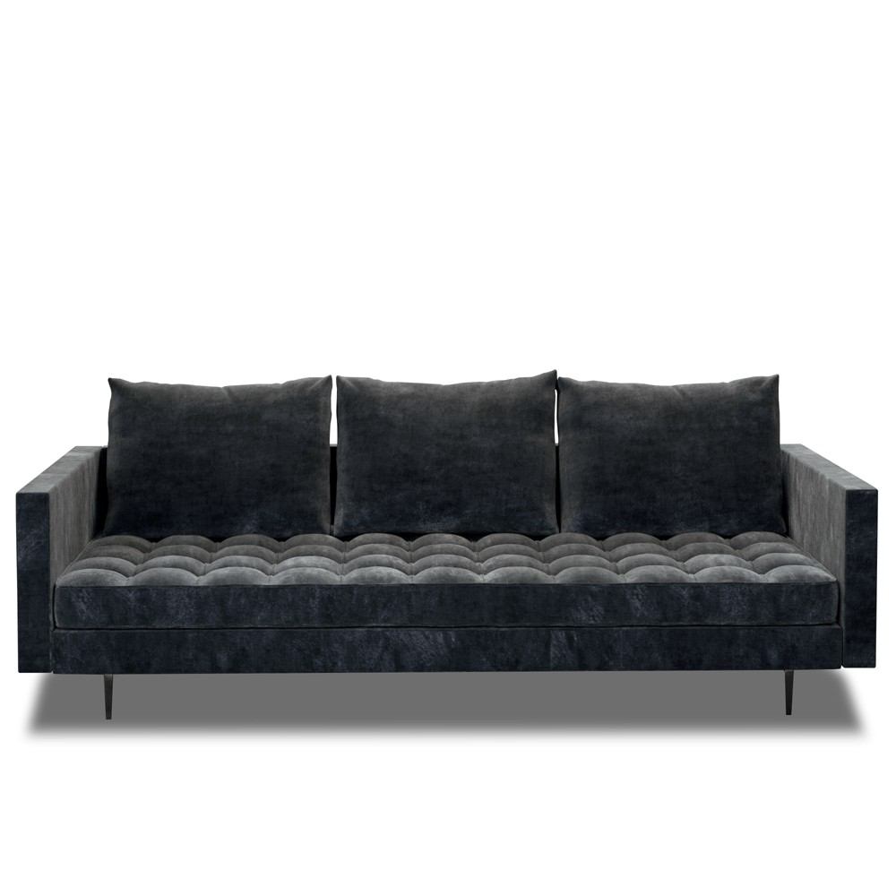 Manhattan Comfort  Granville 3-Seat Tweed Sofa | Sofas | Modishstore-3