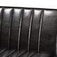 Baxton Studio Daymond Mid-Century Modern Dark Brown Faux Leather Upholstered and Walnut Brown Finished Wood 3-Piece Dining Nook Set | Dining Sets | Modishstore - 4