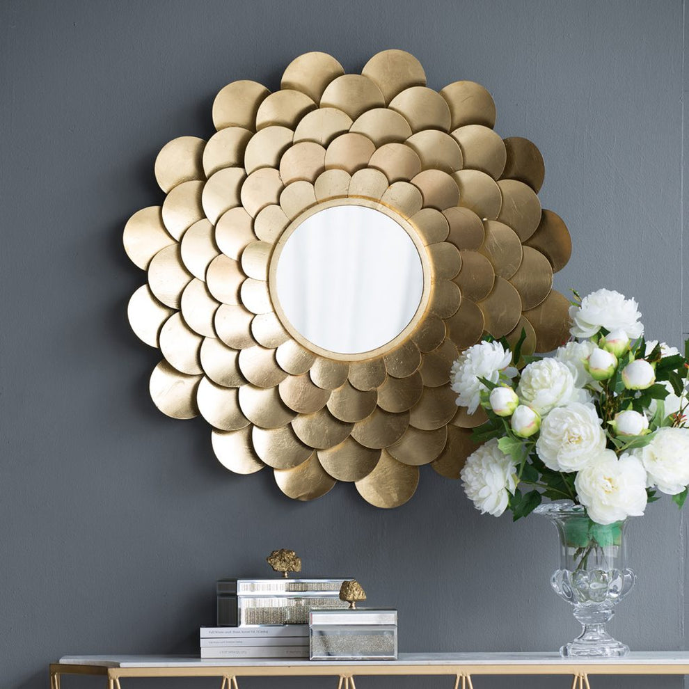 A&B Home Gold Finish Wall Decor | Wall Decor | Modishstore - 6