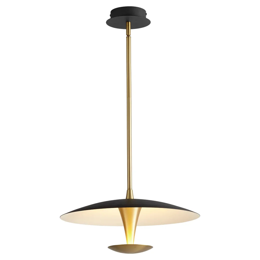 Spacely 18In Pend - Bk/Agb By Cyan Design | Cyan Design | Modishstore