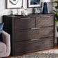 Baxton Studio Titus Modern and Contemporary Dark Brown Finished Wood 4-Drawer Dresser | Modishstore | Drawers