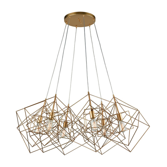 Dimond Lighting Box Pendant Cluster - 1141-032 | Modishstore | Pendant Lamps
