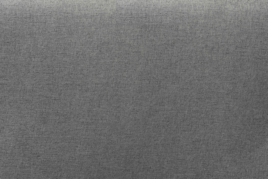 Baxton Studio Falk Vintage Classic Traditional Dark Grey Fabric Upholstered and Walnut Brown Finished Wood Queen Size Arched Headboard | Headboards | Modishstore - 6