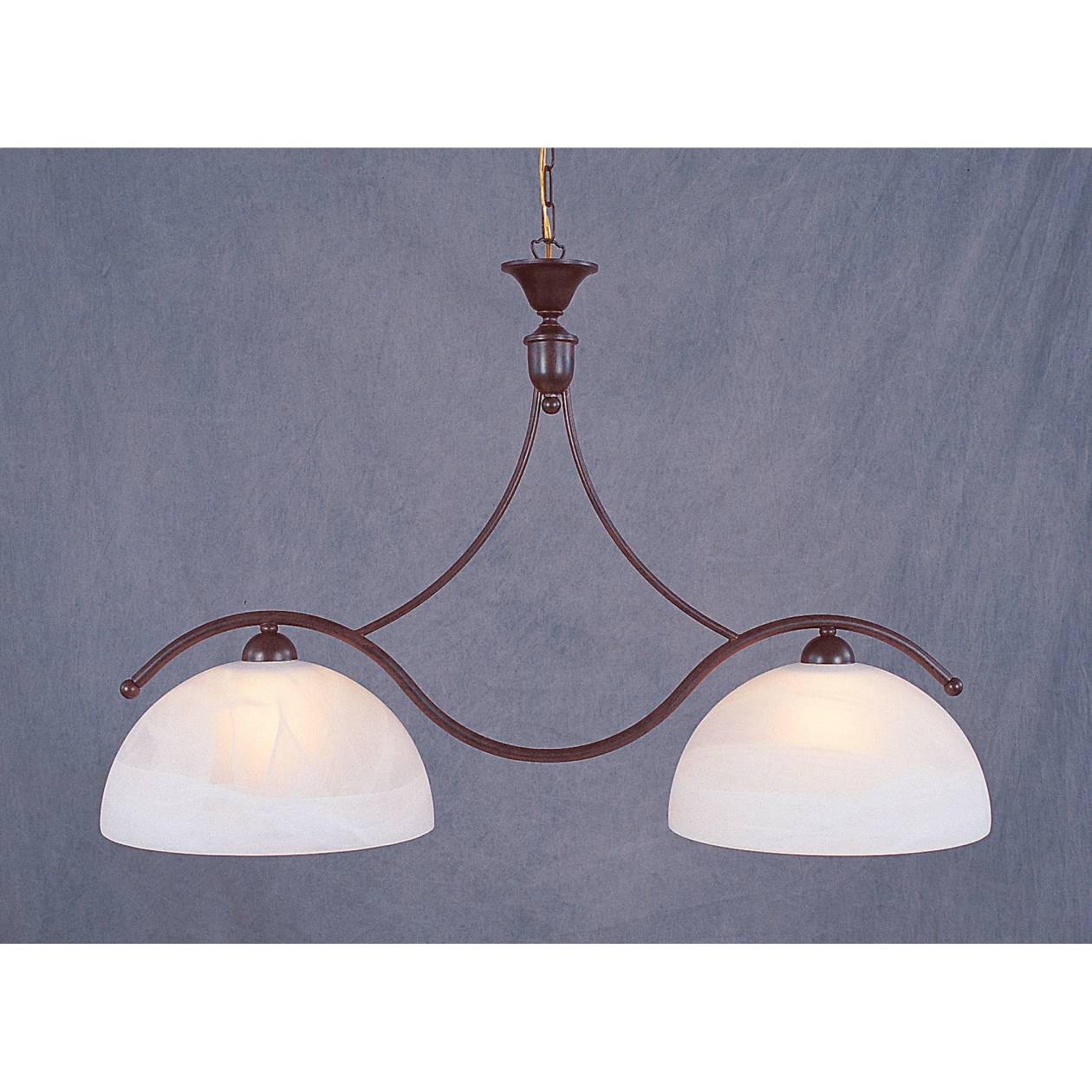 Europ.Crafted, Rust Finishw/Murano Marbleized Glass ELK Lighting | Ceiling Lamps | Modishstore