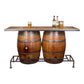 Napa East Double Wine Barrel Bar