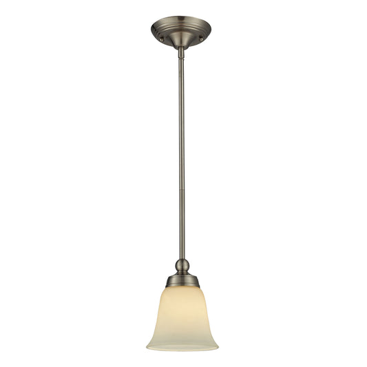 1-Light Pendant In Brushed Nickel    ELK Lighting | Pendant Lamps | Modishstore | 11501/1