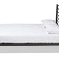 baxton studio alva modern and contemporary industrial black finished metal full size platform bed | Modish Furniture Store-3