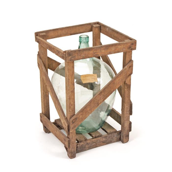 Crated Vineyard Demijohn by GO Home