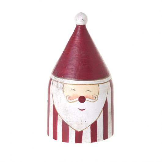 Candystripe Santa Collection Set Of 8 By Accent Decor | Figurines | Modishstore - 5