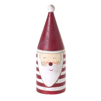 Candystripe Santa Collection Set Of 8 By Accent Decor | Figurines | Modishstore - 4