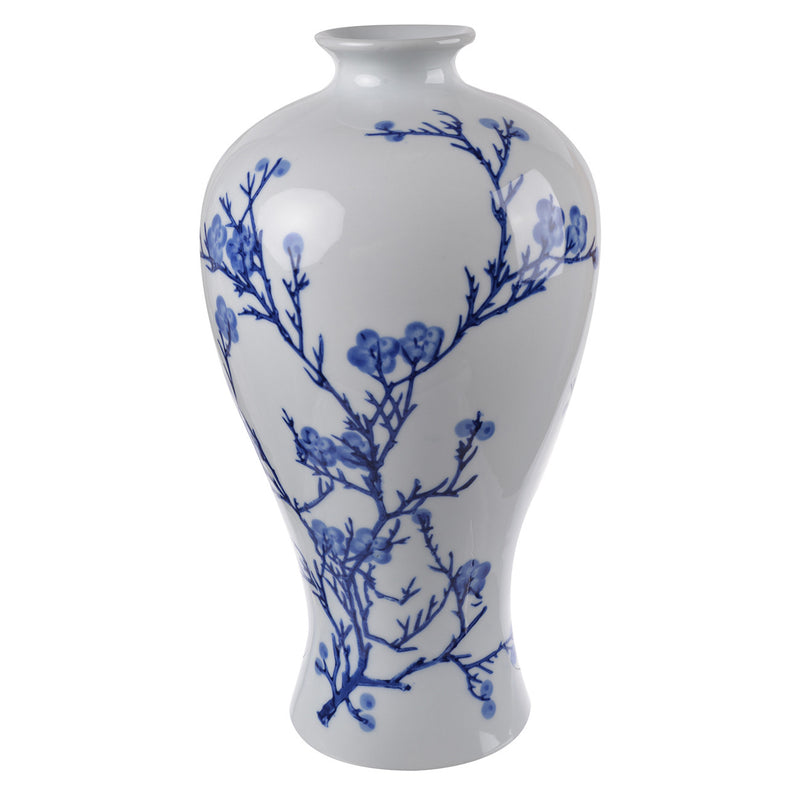A&B Home Province Blue & White Vase | Vases | Modishstore