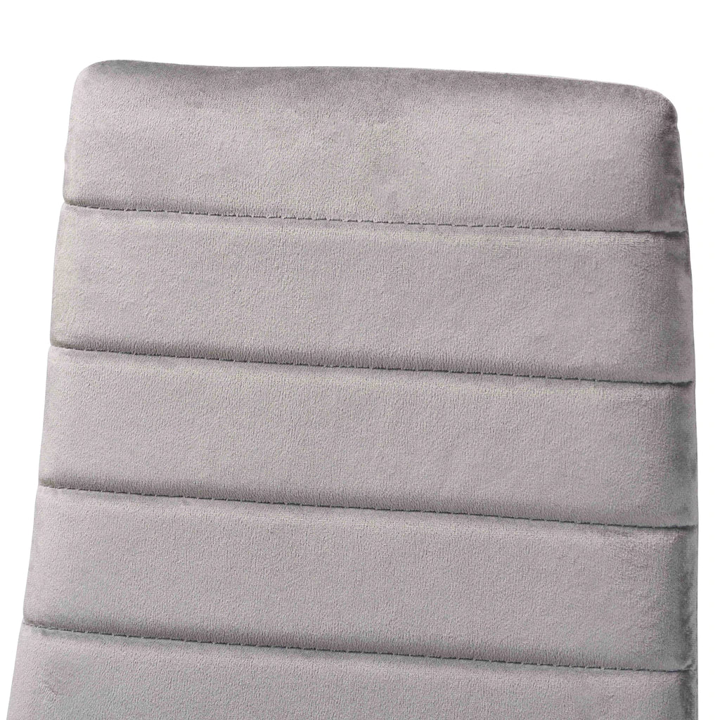 Baxton Studio Armand Modern Glam And Luxe Black Velvet Fabric Upholstered And Gold Finished Metal 4-Piece Dining Chair Set | Dining Chairs | Modishstore - 10