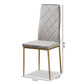 Baxton Studio Blaise Modern 4-Piece Dining Chair Set | Dining Chairs | Modishstore - 12