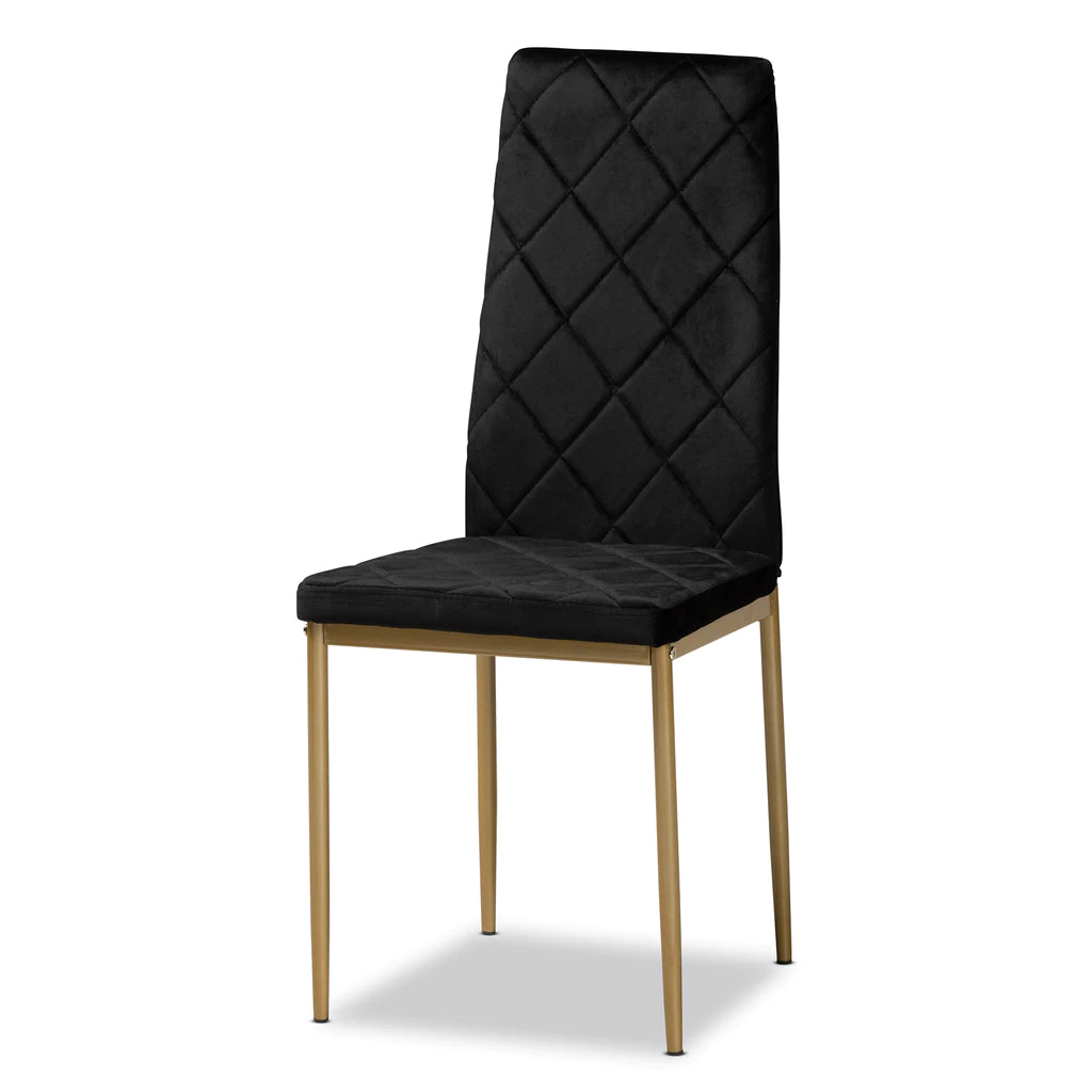 Baxton Studio Blaise Modern 4-Piece Dining Chair Set | Dining Chairs | Modishstore - 3