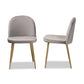 Baxton Studio Fantine 2-Piece Dining Chair Set | Dining Chairs | Modishstore - 4