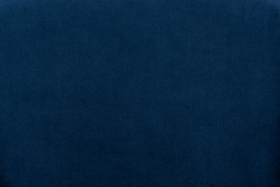 Baxton Studio Priscilla Contemporary Glam and Luxe Green Velvet Fabric Upholstered and Gold Finished Metal 2-Piece Dining Chair Set | Dining Chairs | Modishstore - 15