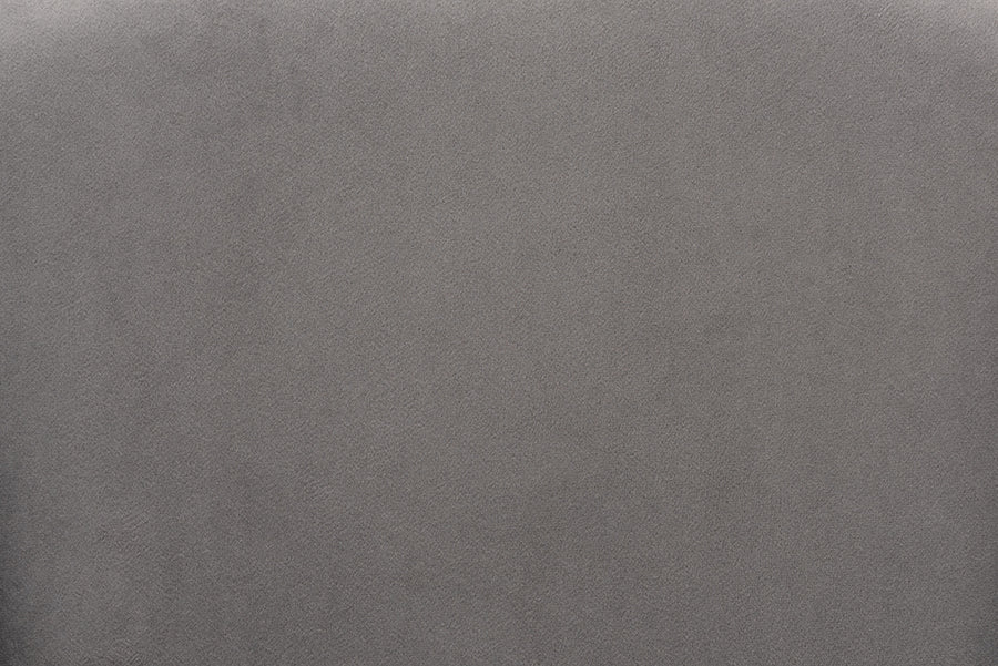 Baxton Studio Priscilla Contemporary Glam and Luxe Green Velvet Fabric Upholstered and Gold Finished Metal 2-Piece Dining Chair Set | Dining Chairs | Modishstore - 20