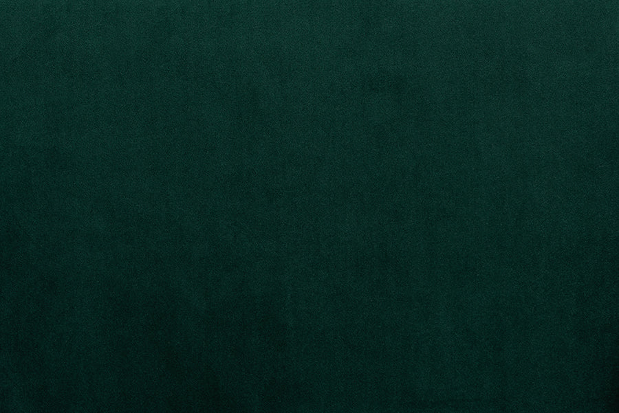 Baxton Studio Priscilla Contemporary Glam and Luxe Green Velvet Fabric Upholstered and Gold Finished Metal 2-Piece Dining Chair Set | Dining Chairs | Modishstore - 8