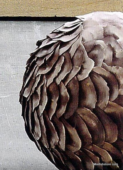 Roost Scalloped Wood Spheres
