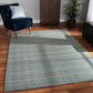 Baxton Studio Aral Modern and Contemporary Blue Handwoven Wool Area Rug | Modishstore | Rugs