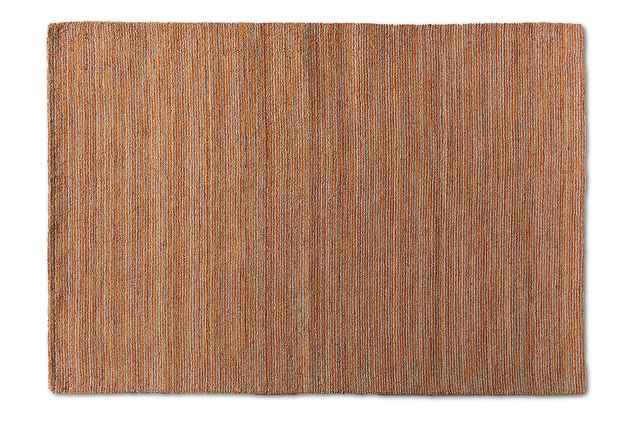 baxton studio aral modern and contemporary rust handwoven wool area rug | Modish Furniture Store-2