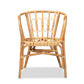 Baxton Studio Luxio Modern and Contemporary Natural Finished Rattan Dining Chair | Dining Chairs | Modishstore - 7