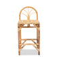baxton studio seville modern and contemporary natural finished rattan counter stool | Modish Furniture Store-3