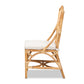 Baxton Studio Sonia Modern and Contemporary Natural Finished Rattan Dining Chair | Dining Chairs | Modishstore - 7