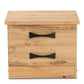 Baxton Studio Colburn Modern and Contemporary Oak Brown Finished Wood 2-Drawer Nightstand | Nightstands | Modishstore - 5