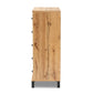 Baxton Studio Maison Modern and Contemporary Oak Brown Finished Wood 5-Drawer Storage Chest | Drawers | Modishstore - 6