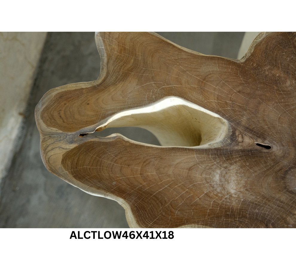 Antique Teak Thick Slab Coffee Table- 2 Variants- by Artisan Living | Coffee Tables | Modishstore-4