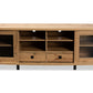 Baxton Studio Walda Modern and Contemporary Oak Brown Finished Wood 2-Drawer TV Stand | TV Stands | Modishstore - 5