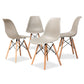 Baxton Studio Jaspen Wood 4-Piece Dining Chair Set | Dining Chairs | Modishstore - 2