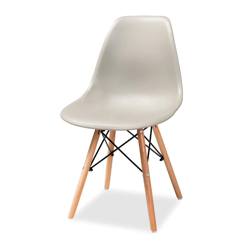 Baxton Studio Jaspen Wood 4-Piece Dining Chair Set | Dining Chairs | Modishstore - 3