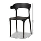 Baxton Studio Gould Modern Transtional Beige Plastic 4-Piece Dining Chair Set | Dining Chairs | Modishstore - 12
