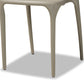 Baxton Studio Gould Modern Transtional Beige Plastic 4-Piece Dining Chair Set | Dining Chairs | Modishstore - 4