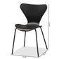 Baxton Studio Jaden Modern And Contemporary Black Plastic And Black Metal 4-Piece Dining Chair Set | Dining Chairs | Modishstore - 5