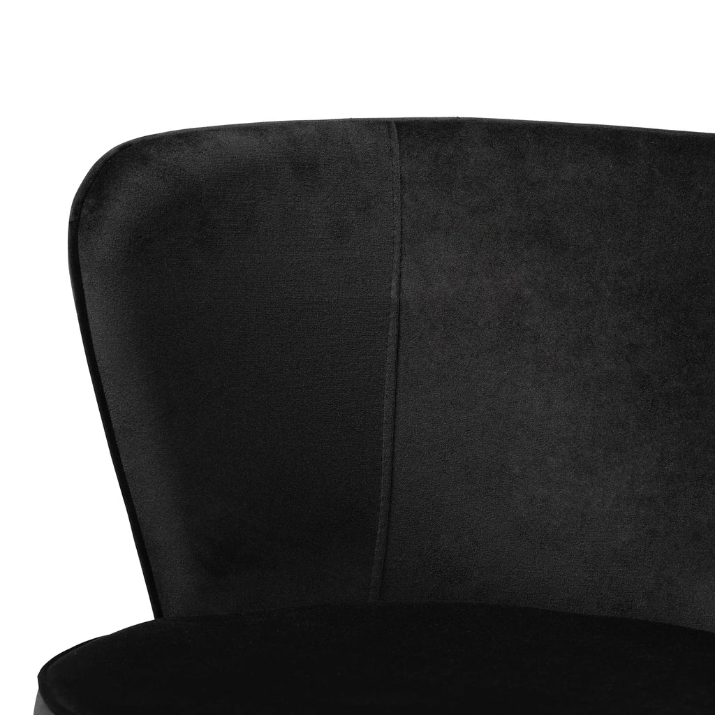Baxton Studio Farah Metal 2-Piece Dining Chair Set | Dining Chairs | Modishstore - 5