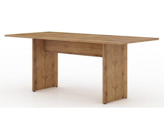 Manhattan Comfort NoMad 67.91 Rustic Country Dining Table in Nature | Dining Tables | Modishstore