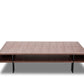 Modrest Stilt - Modern Walnut Coffee Table-3