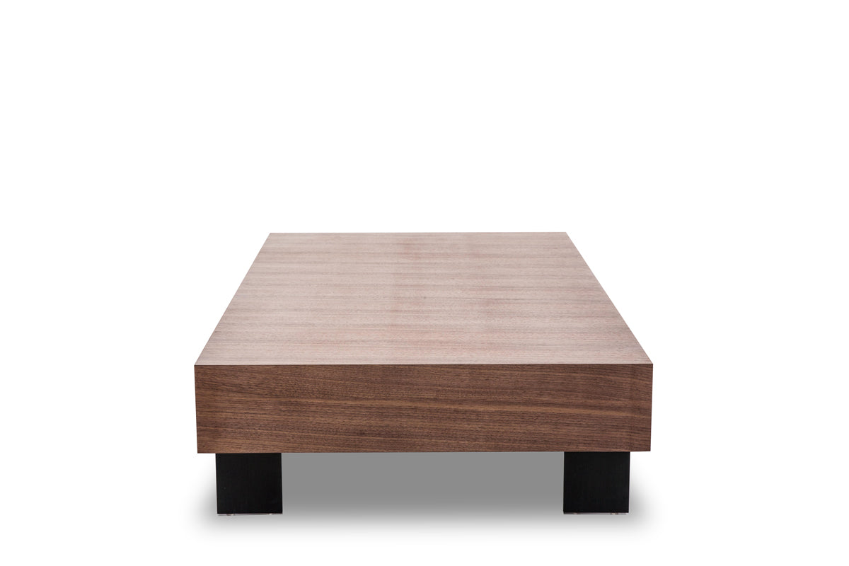 Modrest Stilt - Modern Walnut Coffee Table-4