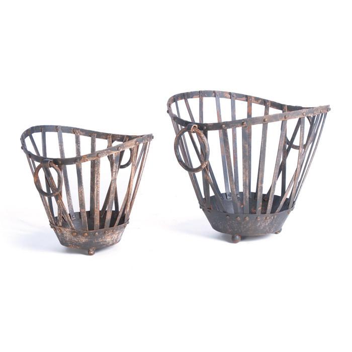 Set Of 2 Market Baskets by GO Home