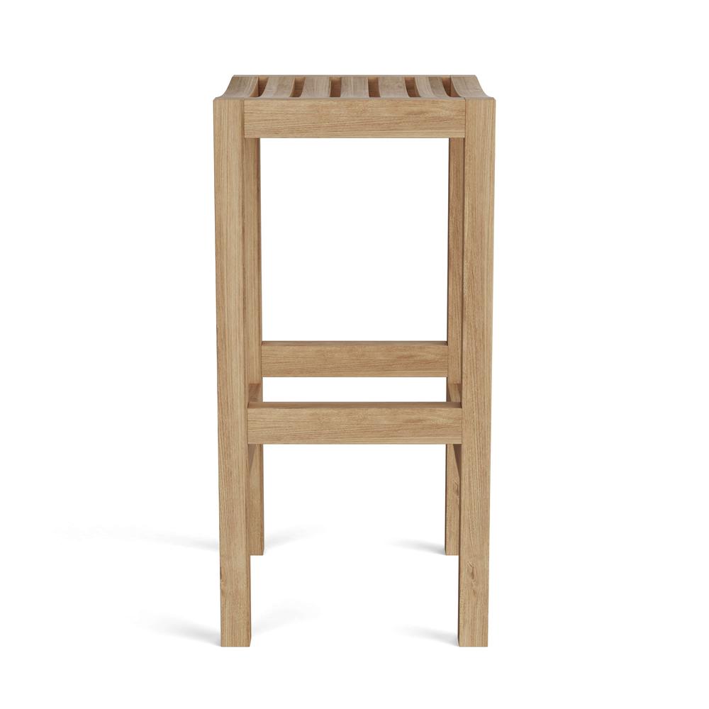 New Montego Backless Bar Chair By Anderson Teak | Bar Stools | Modishstore