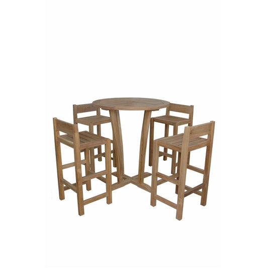 Bahama Chicago 7-Pieces Dining Set A By Anderson Teak | Outdoor Dining Sets | Modishstore