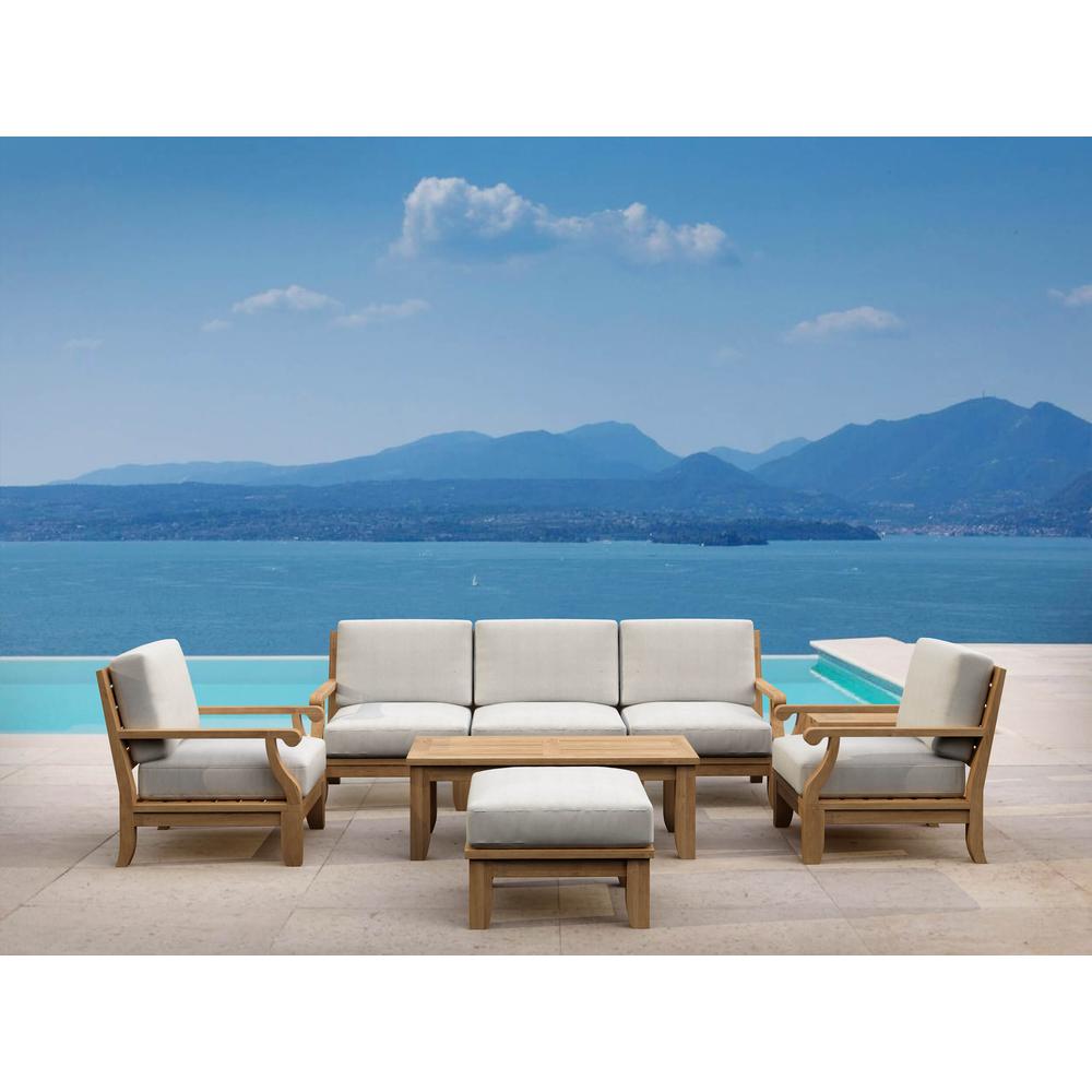 Classic 3-Seater 4-Pieces Conversation Set By Anderson Teak | Outdoor Sofas, Loveseats & Sectionals | Modishstore