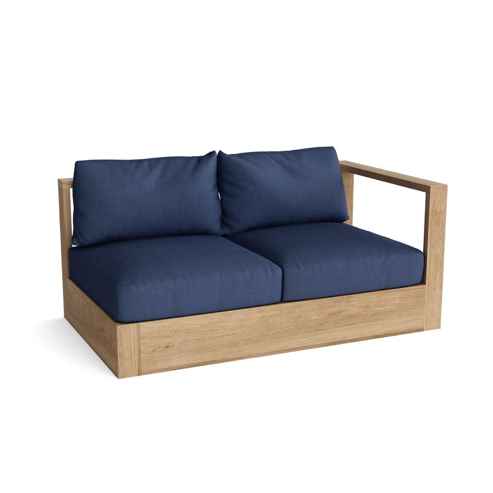 Copacabana Left Loveseat Modular By Anderson Teak | Outdoor Sofas, Loveseats & Sectionals | Modishstore