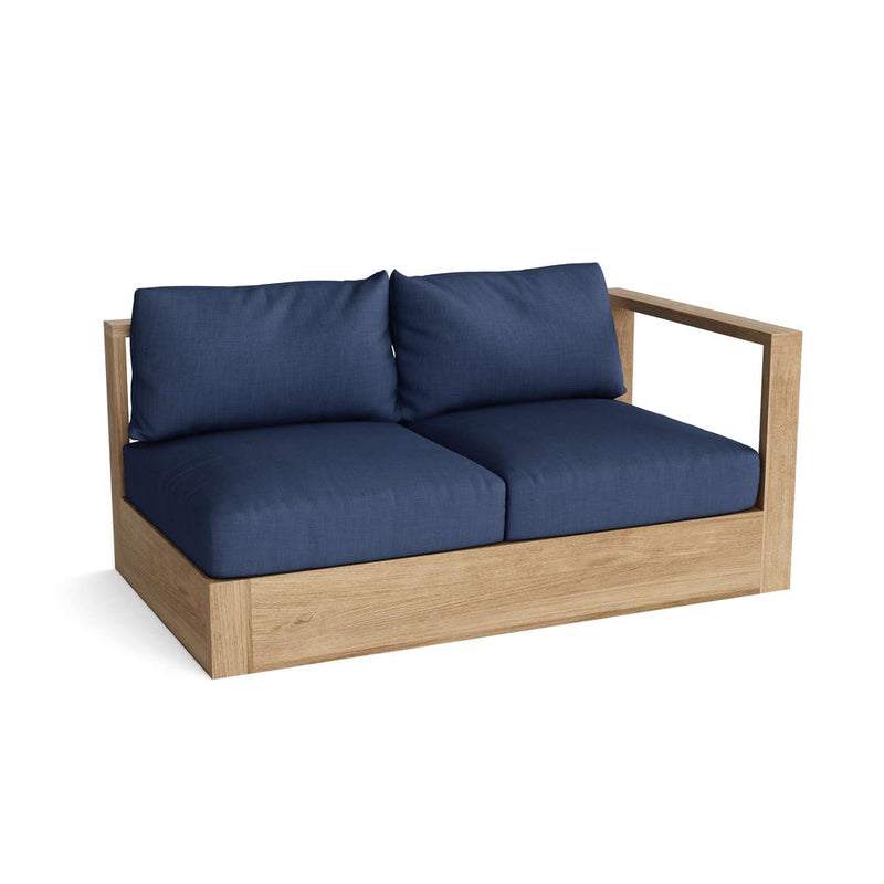 Copacabana Left Loveseat Modular By Anderson Teak | Outdoor Sofas, Loveseats & Sectionals | Modishstore