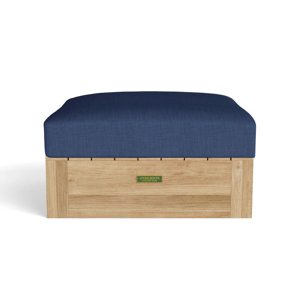 Copacabana Ottoman By Anderson Teak | Outdoor Ottomans | Modishstore - 2