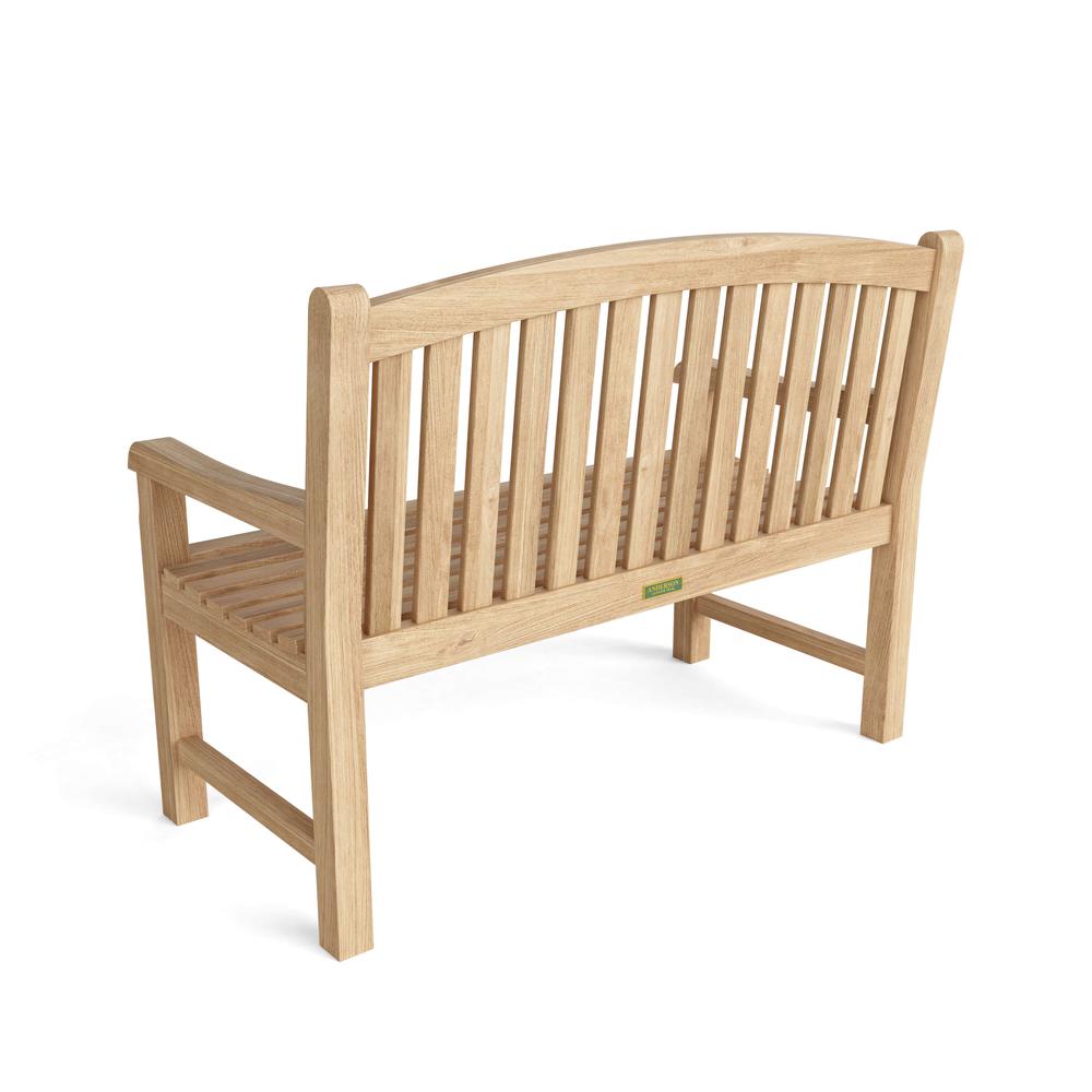 Chelsea 2-Seater Bench By Anderson Teak | Outdoor Stools & Benches | Modishstore - 2