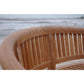 Curve 3 Seater Bench Extra Thick Wood By Anderson Teak | Outdoor Stools & Benches | Modishstore